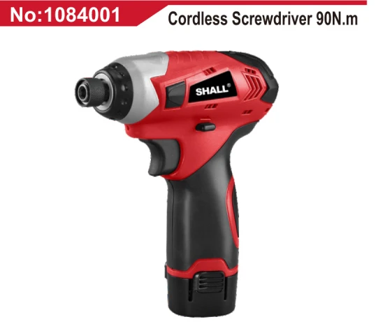 Cordless screwdriver